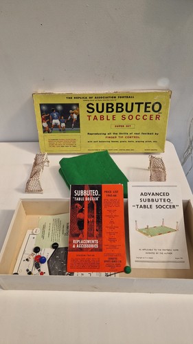 Vintage subbuteo table - table, soccer
