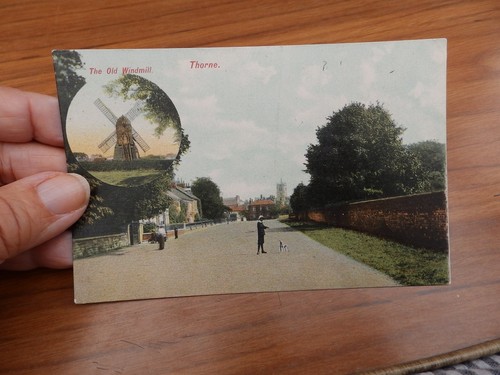 Postcard the old windmill - ,