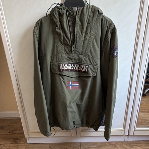 Napapijri men green - napapijri, hooded