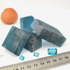 Raw Teal Tourmaline Nano