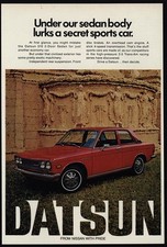 1972 DATSUN 510 2-Door Red