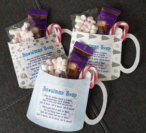 Snowman soup christmas eve box - snowman,