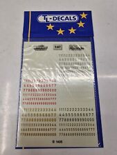 TL Decals 1405 German Army WWII Waterslide Decals 1/87 Scale