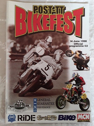 Mallory park 1998 post - park, tt