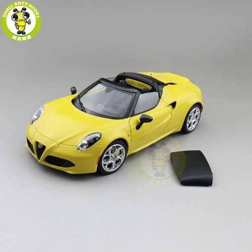 Alfa romeo 4c spider - 1/18,