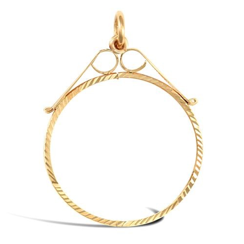 Sovereign ring 9ct - yellow, gold