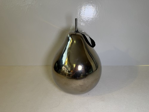Large silver chrome ceramic - large,