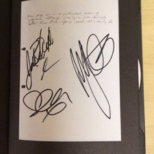SIGNED-MANIC STREET