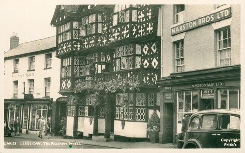 Ludlow shropshire the feathers - shropshire,