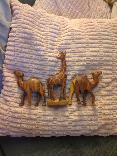 Vintage hand carved wooden - vintage,