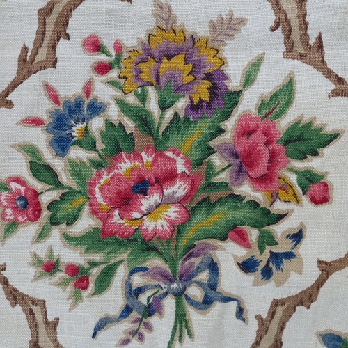 True vintage 1940s linen - 1940s, union