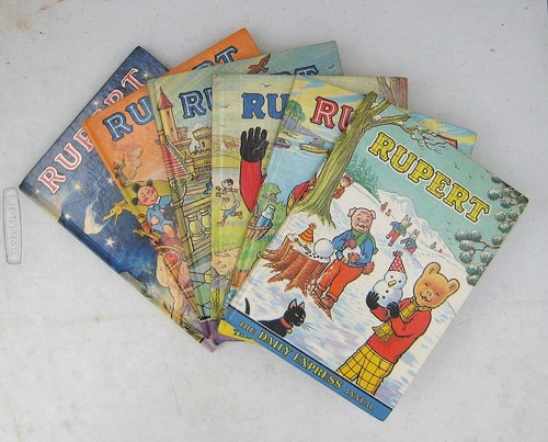 Vintage rupert annuals 6 - x,