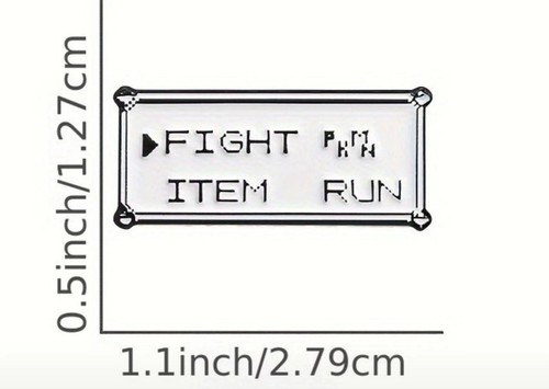 Pokemon fight menu pin - pokemon, badge
