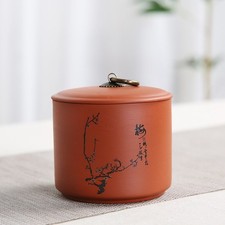 1pc Purple Clay Tea Jar Travel