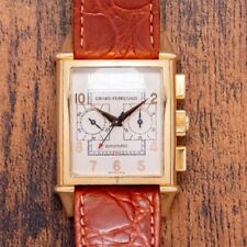 1990s Girard Perregaux Vintage 1945 Chronograph 18ct Gold Ref 2599 | 30x47mm