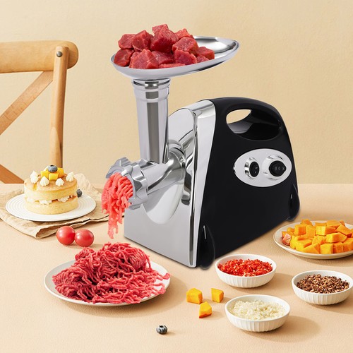Electric meat grinder mincer - meat,