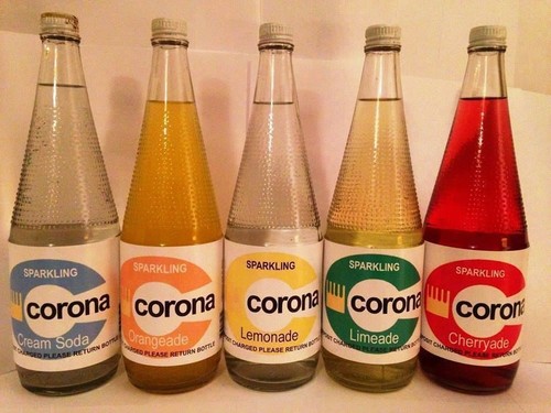 Corona vintage soft drink - vintage,