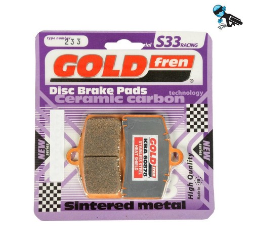 S33 front brake pads for - front, mh