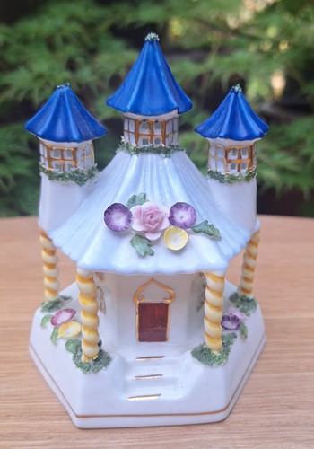 Coalport bone china cottage - china,