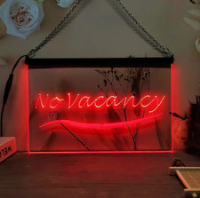 No Vacancy 3D LED Neon Light