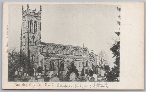 Broseley shropshire the church - broseley,