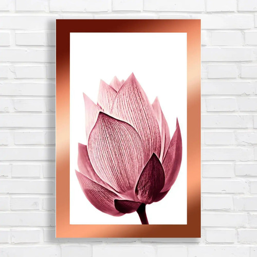 Elegant lotus flower canvas - elegant,