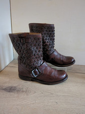 FRYE BOOTS MOTO JENNA- Size 4