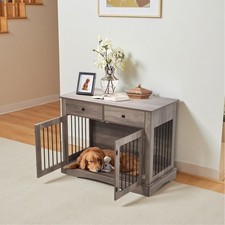 Dog Crate Wooden Dogs Kennel 2