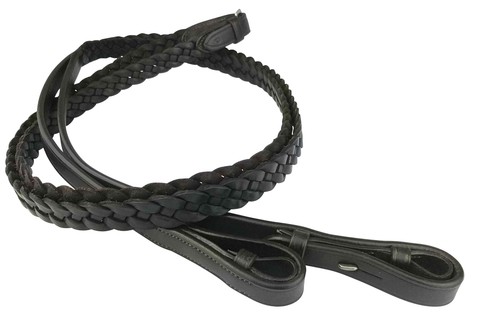 Ecorider plaited reins - plaited,