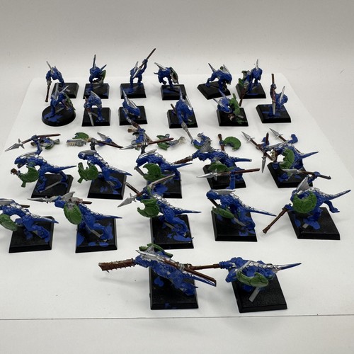 Lizardmen saurus warriors - saurus,