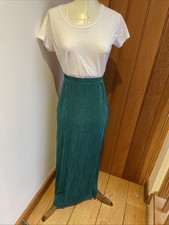 Kim And Co Teal Maxi Skirt
