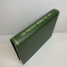 The Railway World Magazine 1964 Vol. XXV - All 12 Issues Professionally Bound