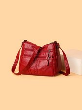 Women Faux Leather Shoulder