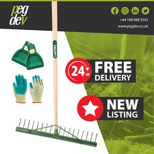 18 TOOTH METAL LANDSCAPE RAKE