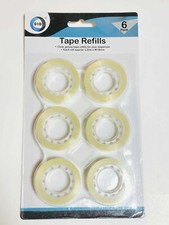 6 X Sellotape L20m x W18mm Sticky Clear Transparent Tape Mini Small Rolls Refill