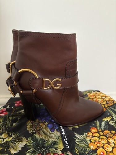 Dolce gabbana leather boots - dolce,