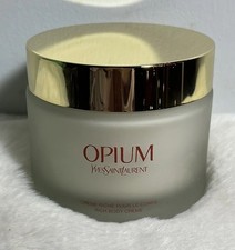 YVES SAINT LAURENT Opium Perfumed Body Crème 200ml glass jar - New & Rare