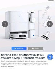 DEEBOT T30S COMBO White Robot