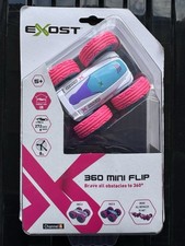 EXOST 360 Mini Flip – Pink RC Stunt Car – 1:34 Scale – Remote Control Toy – New