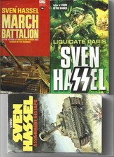3 VINTAGE SVEN HASSEL BOOKS
