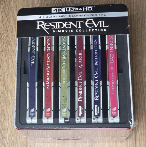 Resident evil movie 4k - evil, 1-6