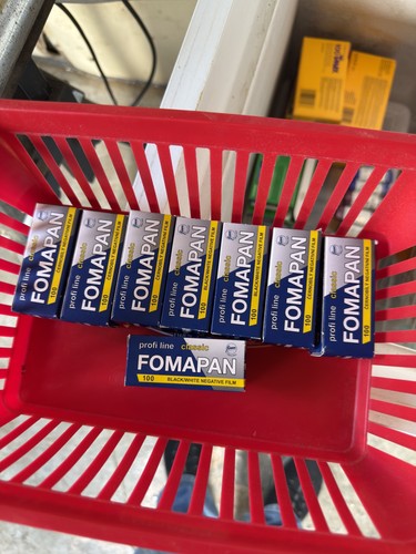 Fomapan 100 negative film - negative,
