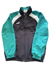Puma Mens Track Jacket M Green