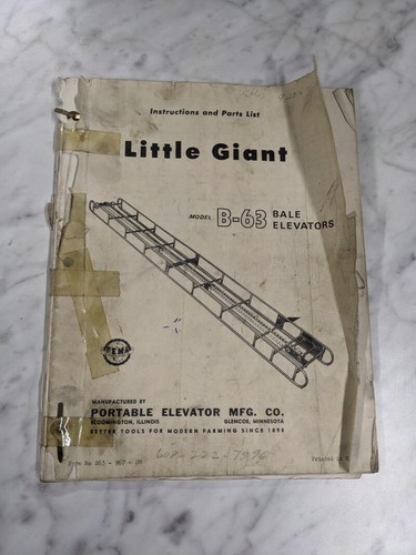 Little giant instruction - little,