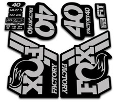 Fox 40 Factory Fork Stickers
