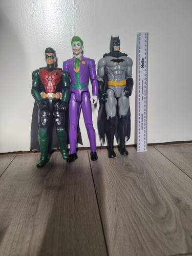 Batman joker and robin figures - batman,