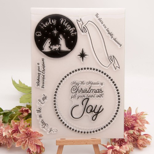 Nativity joy phrase clear - joy,