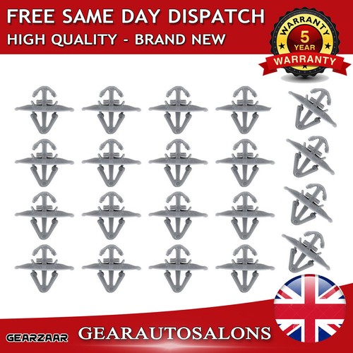 20x plastic clips for - for, vauxhall