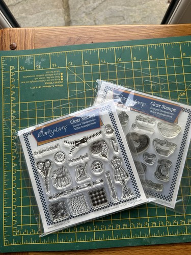 Clarity stamps sewing - stamps.,