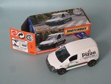 Matchbox VW Volkswagen Caddy Van Pizza Toy Model Car 68mm Delivery Boxed PG M